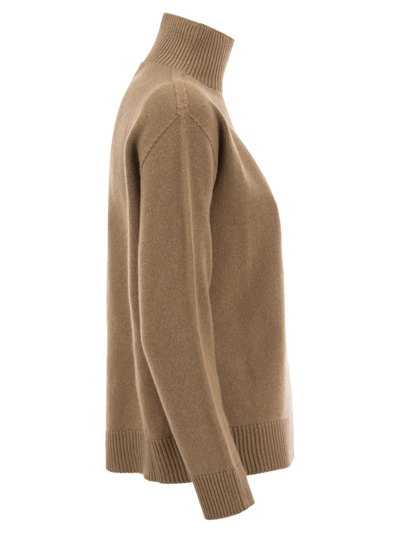 Shop 's Max Mara Turtleneck Knitted Jumper In Brown