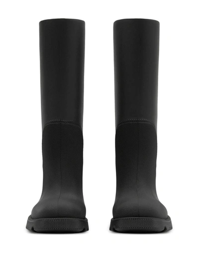 Shop Burberry Boots Shoes In Black