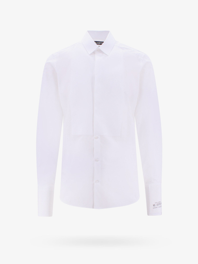 Shop Dolce & Gabbana Man Shirt Man White Shirts