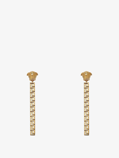 Shop Versace Woman Earrings Woman Gold Earrings