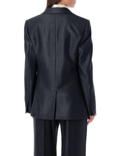 Shop Chloé Single-breasted Tailored Jacket In Nero