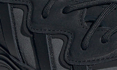Shop Adidas Originals Ozweego Sneaker In Grey/ Black/ Black