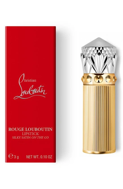 Shop Christian Louboutin Rouge Louboutin Silky Satin On The Go Lipstick In Nuance Nu 354