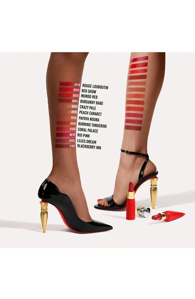 Christian Louboutin Rouge Louboutin Soooooglow On The Go Lipstick In Burning Tangerine 004