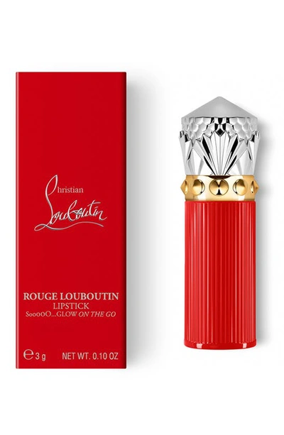 Shop Christian Louboutin Rouge Louboutin Soooooglow On The Go Lipstick In Burning Tangerine 004