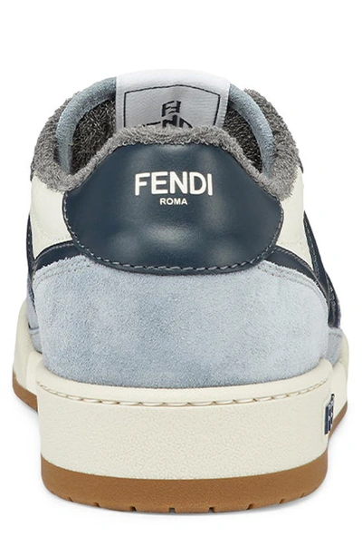 Shop Fendi Match Low Top Sneaker In F1mdy-ciel Blub B.fen B.ic