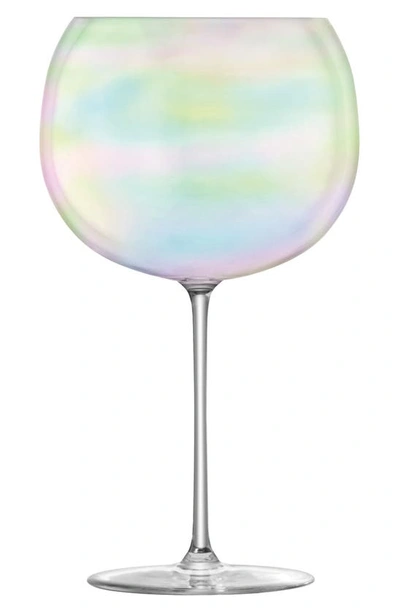 Shop Lsa Bubble Balloon Glass In Mother Of Pearl