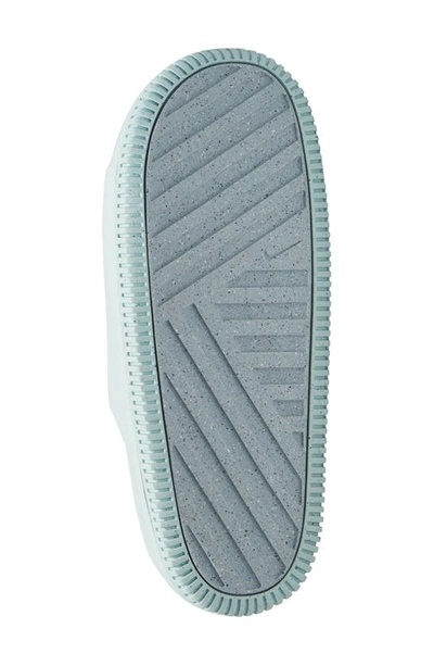 Shop Nike Calm Slide Sandal In Jade Ice/ Jade Ice