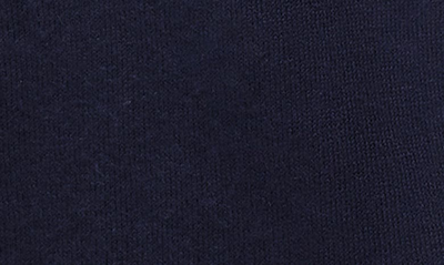 Shop Good American Tissue Weight Cotton Blend Henley Sweater In Blue Rinse