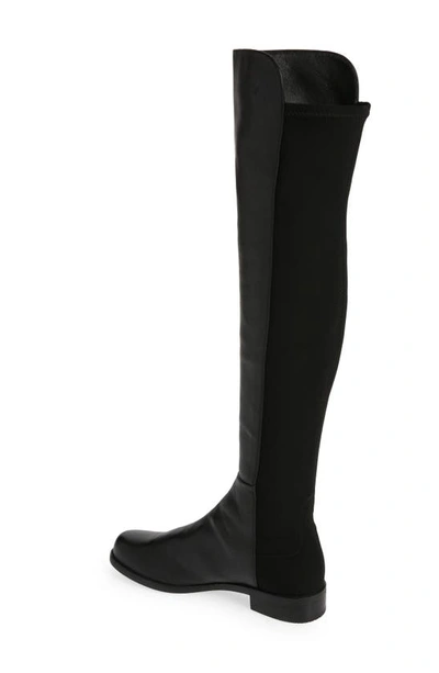 Stuart Weitzman 5050 Over The Knee Boot In Black