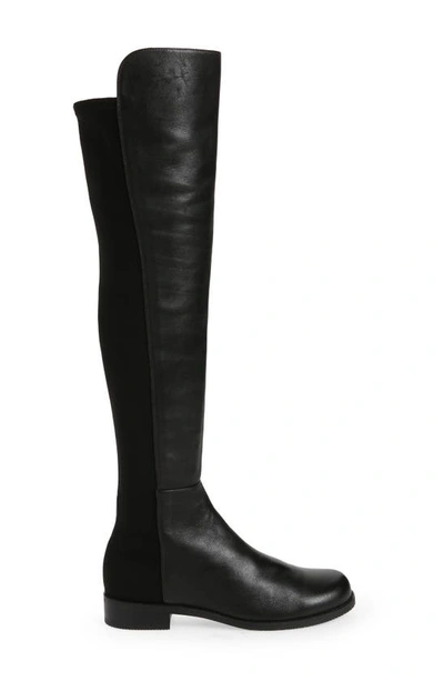 Stuart Weitzman 5050 Over The Knee Boot In Black