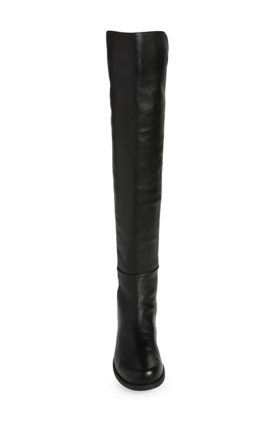 Stuart Weitzman 5050 Over The Knee Boot In Black