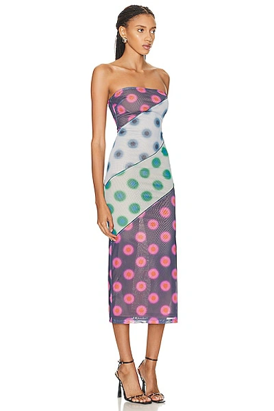 Shop Miaou Lila Dress In Multicolor