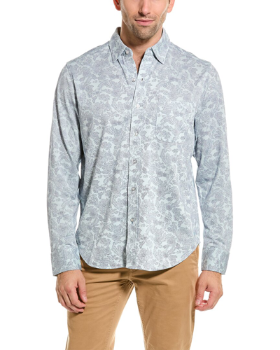 Shop Tommy Bahama San Lucio Sonoma Sketch Woven Shirt In Blue