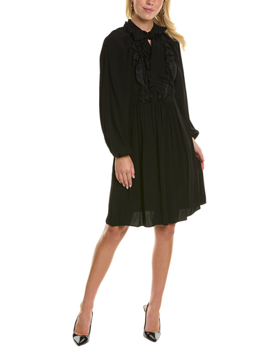 Shop Ungaro Ari Mini Dress In Black