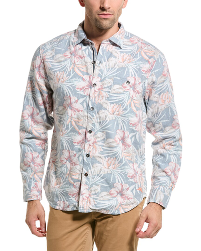 Shop Tommy Bahama Canyon Beach Rustic Blooms Shirt In Brown