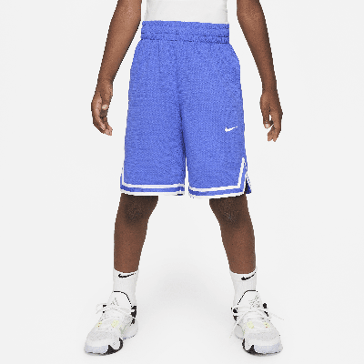 Shop Nike Dri-fit Dna Big Kids' (boys') Basketball Shorts In Blue