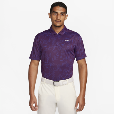Shop Nike Tiger Woods  Men's Dri-fit Adv Golf Polo In Red