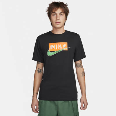 Shop Nike Men's  Sportswear T-shirt In Black