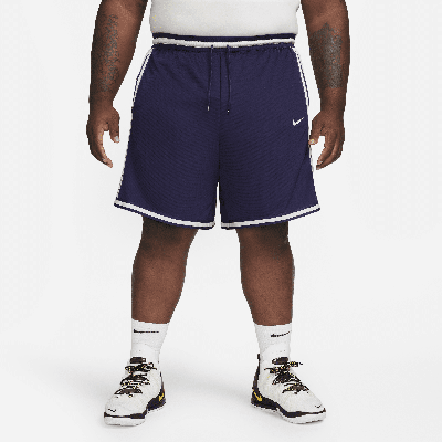 Shop Nike Men's Dri-fit Dna+ 8" Basketball Shorts In Purple