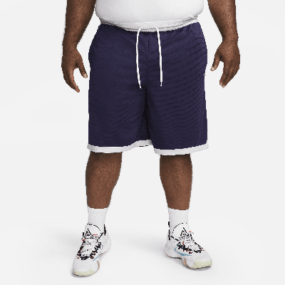 Shop Nike Men's Dri-fit Dna 10" Basketball Shorts In Purple