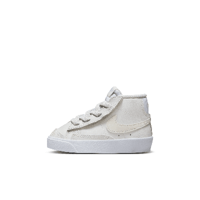 Shop Nike Blazer Mid '77 Baby/toddler Shoes In Grey