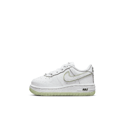 Shop Nike Force 1 Baby/toddler Shoes In White