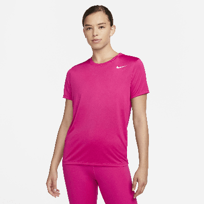 Shop Nike Women's Dri-fit T-shirt In Pink