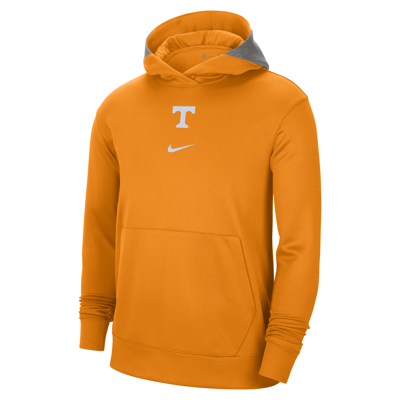 Shop Nike Men's College Dri-fit Spotlight (tennessee) Hoodie In Orange