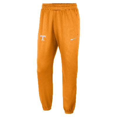 Shop Nike Men's College Dri-fit Spotlight (tennessee) Pants In Orange