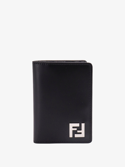 Shop Fendi Card Holder In Black