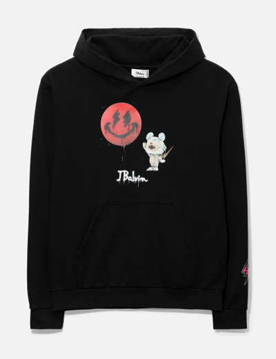 Shop Takashi Murakami J Balvin X  Tiger Sun Hoodie In Black