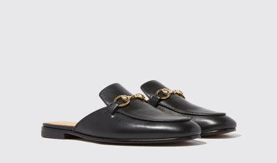 Scarosso Serena Mules In Black - Calf