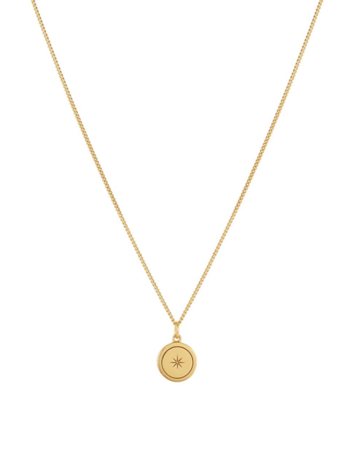 Shop Vincero Women's North Star Necklace In Gold