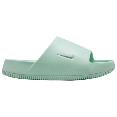Shop Nike Womens  Calm Slides In Jade Ice/jade Ice