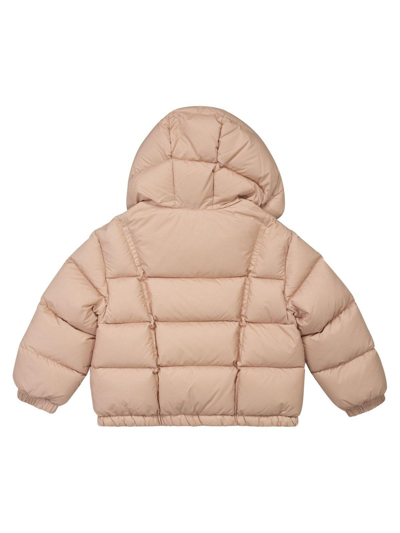 Shop Moncler Ana Quilted Zipped Hooded Jacket In Multicolor