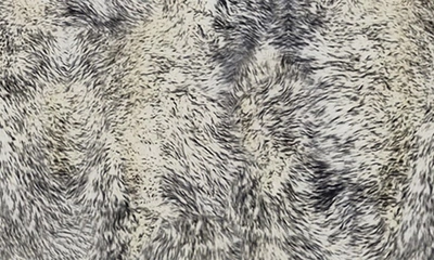 Shop Natural Genuine Sheepskin Rug In Gradient Grey