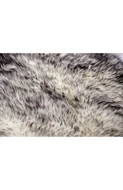 Shop Natural Genuine Sheepskin Quattro Rug In Grey