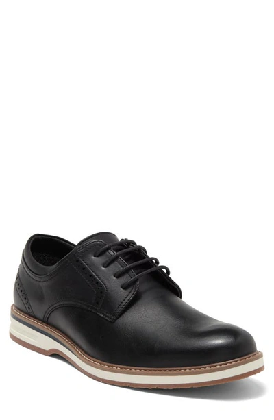 Shop Rush By Gordon Rush Plain Toe Derby In Black