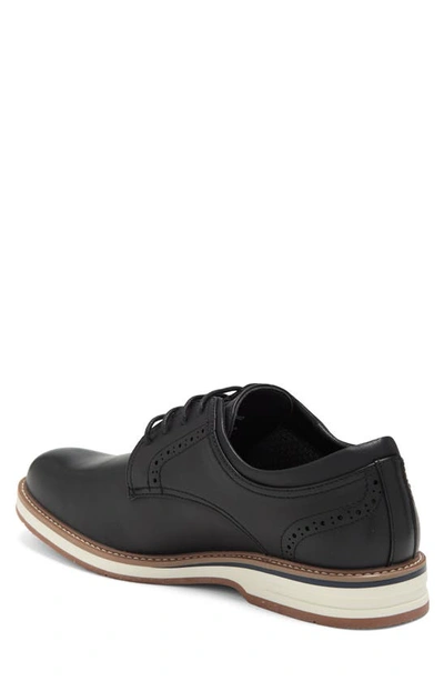 Rush By Gordon Rush Plain Toe Derby In Black
