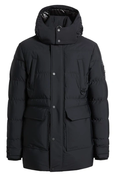 Shop Moose Knuckles Valleyfield 2 Down Puffer Jacket In Black