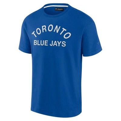 Shop Fanatics Signature Unisex  Royal Toronto Blue Jays Elements Super Soft Short Sleeve T-shirt