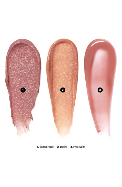 Shop Bobbi Brown Confetti Crush Hydrating Lip Trio $59 Value In Nude