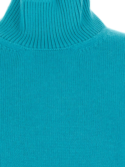 Shop Laneus Wool Knit In Blue