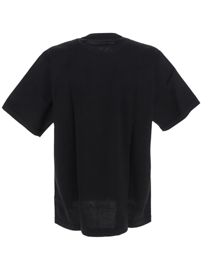 Shop Dolce & Gabbana Strass-embellished Virgin Print T-shirt In Black