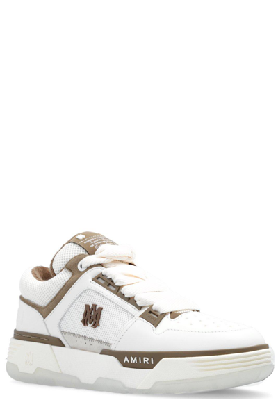 Shop Amiri Ma-1 Lace-up Sneakers In White