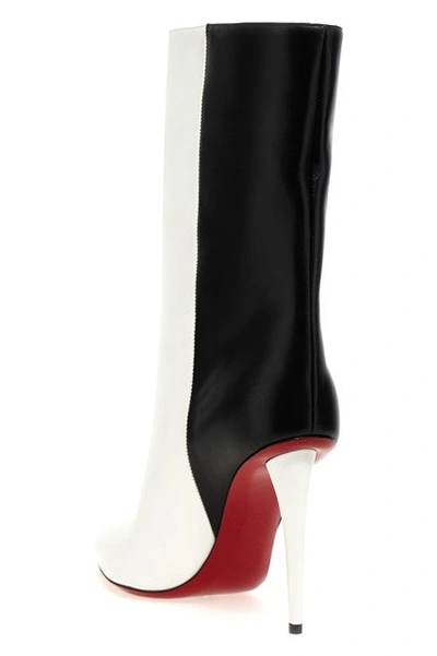 Shop Christian Louboutin Women Astrilarge' Ankle Boots In White