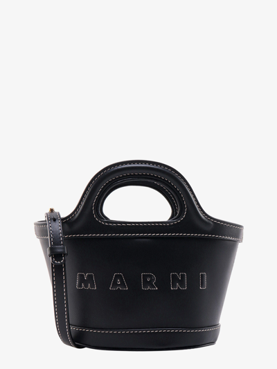 Shop Marni Woman Tropicalia Woman Black Handbags