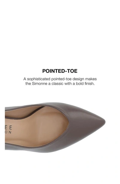 Journee Collection Simonne Pointed Toe Pump In Truffle