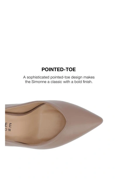 Journee Collection Simonne Pointed Toe Pump In Rosewood
